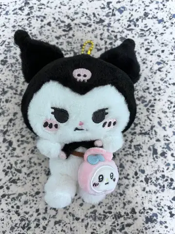 산리오 쿠로미 마이멜로디 나가노 콜라보 봉제 인형 키링