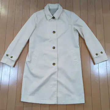 무인양품 아이보리 트렌치코트 L 사이즈 컨디션 최상