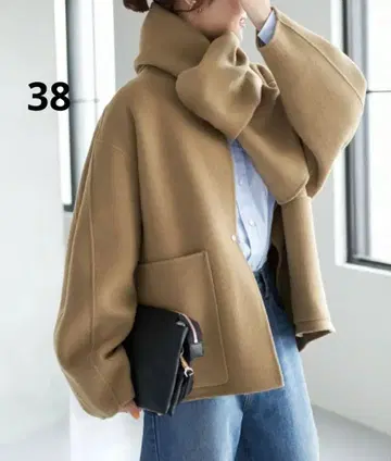 Spick and Span 비버 스톨 포함 숏코트