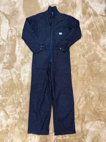 H.R. MARKET BLUE 데님 올인원 작업복