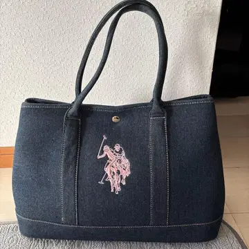 US POLO ASSN 데님 토트백