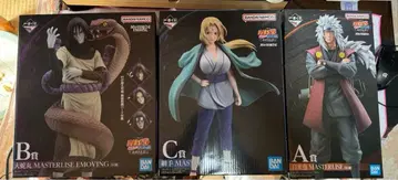 제일복권 NARUTO-나루토- 돌풍전 전설의 삼인 피규어 3체 세트