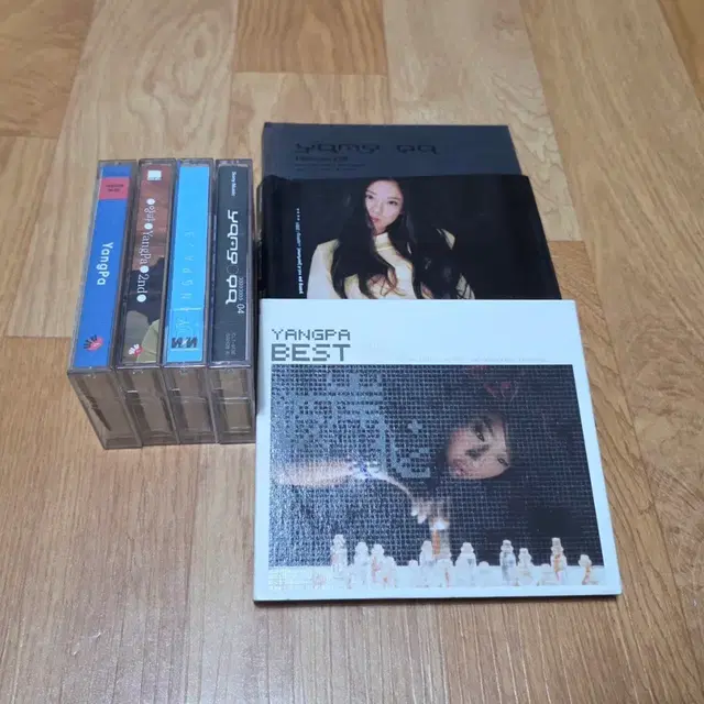 양파_카세트테이프, CD(1~4집, 베스트앨범)