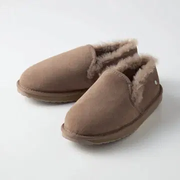 EMU Australia 천연 가죽 무스탕 슬립온 24cm