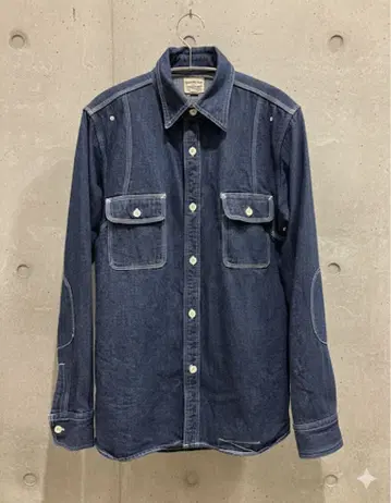 페로우즈 Pherrow's 770WS 데님 워크 셔츠 XL