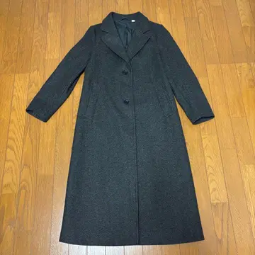 [온라인 한정판] GU 코지 멜톤 테일러드 코트 XS 긴 길이