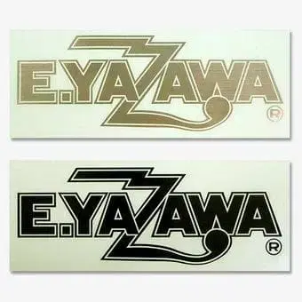 야자와 에이요시 스티커(로고) 골드&블랙