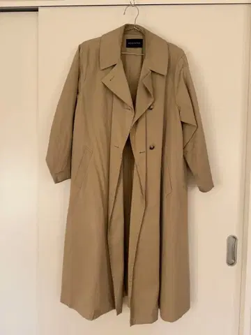 미즈이로 인디 베이지 트렌치코트