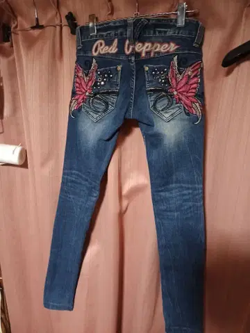 Red Pepper 레드페퍼 스키니 데님 다크 블루