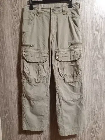 AVIREX 아비렉스 베이지 카고 팬츠 4 포켓 M 221