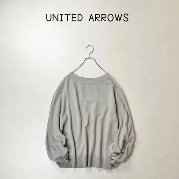 UNITED ARROWS 일본제 UBCB 퍼프 슬리브 니트