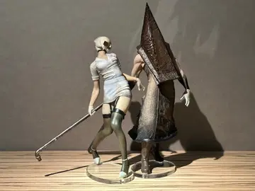 아크릴 받침대만 버블헤드 간호사 레드 피라미드싱 받침대 세트