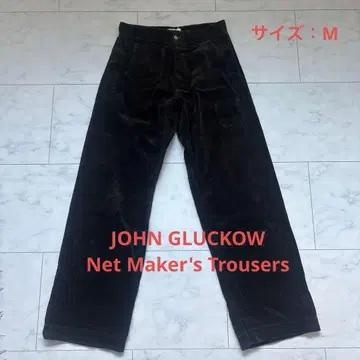 JOHN GLUCKOW 넷메이커스 코듀로이 트라우저 사이즈 M