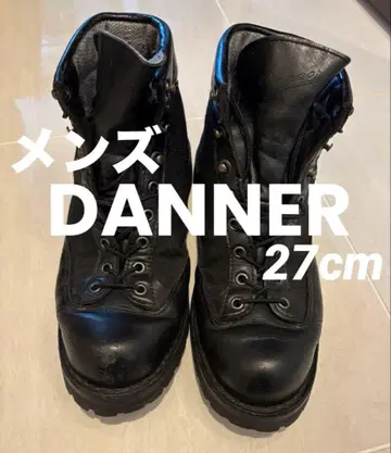 [남성용] DANNER 하이컷 부츠 블랙 42 미국제