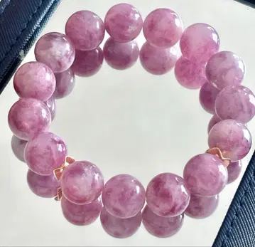 핑크 운모 팔찌 13mm