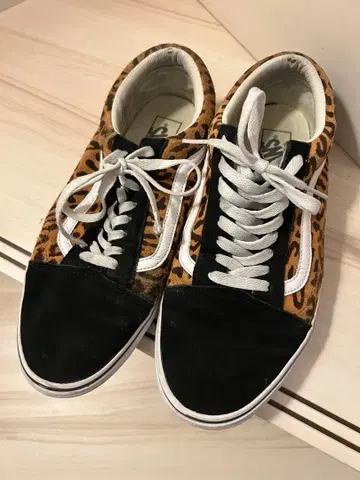 Vans 레오파드 무늬 올드스쿨