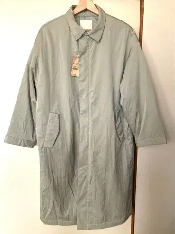 새상품 studio CLIP 충전솜 스텐카라 코트 카키