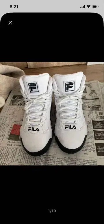 FILA 하이컷 스니커즈