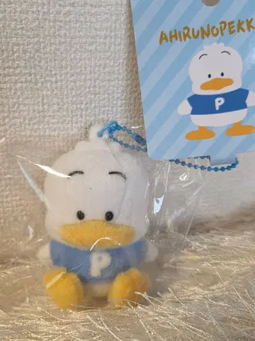산리오 플로키 마스코트 홀더 오리 페클