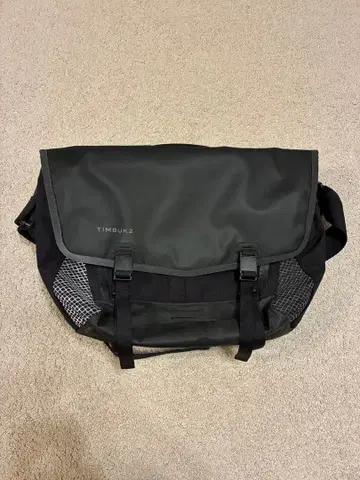 TIMBUK2 블랙 메신저 백