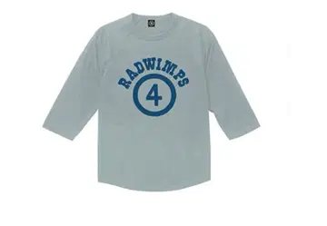 RADWIMPS 4 ~반찬의 밥~ 복각 래글런 T셔츠 L 사이즈