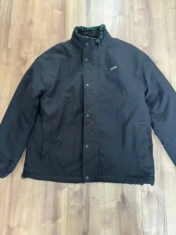 X-girl 보아 리버서블 블루종