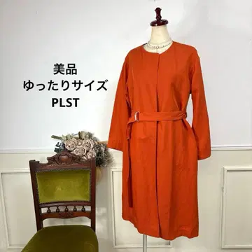 32 새상품급 루즈한 사이즈 PLST 엘레강트 겉옷 코트