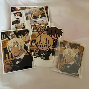 코난 세가 럭키 쿠지 웨딩 이브 J상 H상 스티커 아크릴 스탠드