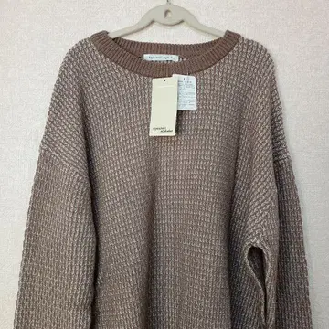 [새상품] 알파벳 니트 스웨터 긴 길이