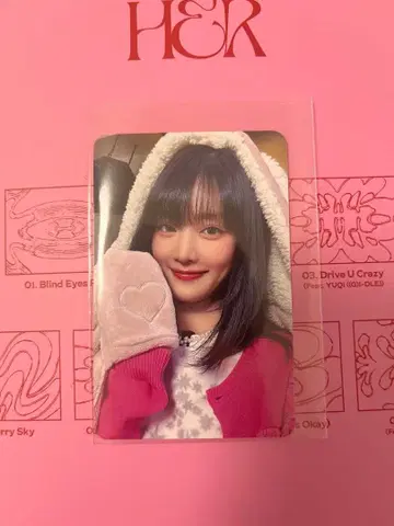 아이들 idle 민니 her 트레이딩 카드 makestar