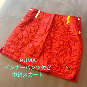 [ 새상품급 ] PUMA 퀼팅 스커트