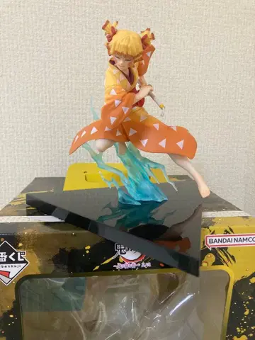 제일복권 귀멸의 칼날 아가츠마 젠이츠 피규어 박스 포함