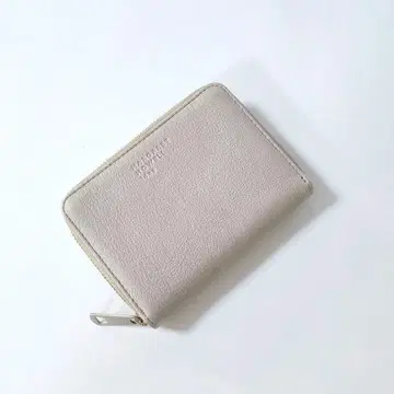 미사용 마가렛호웰 아이디어 코인 케이스 가죽 지갑 그레이