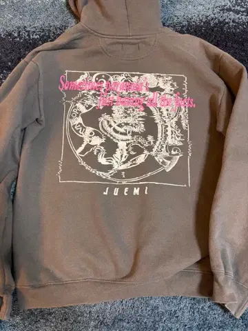 최종 가격 인하 juemi 주에미 이세탄 한정 후드티 맨투맨