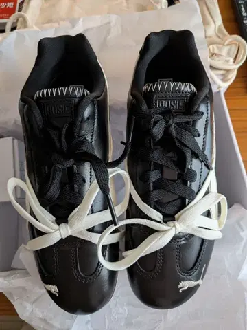 ROSE x Puma speed cat premium 블랙 스니커즈