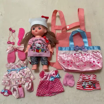 멜짱 헬로키티 마이멜로디 의상 세트