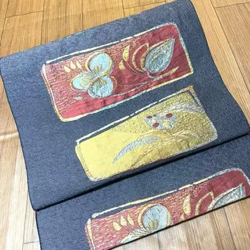 전체 패턴 나고야 오비(약 24cm) 평상복 기모노