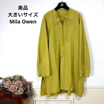 38 새상품급 빅 사이즈 Mila Owen 올리브 튜닉