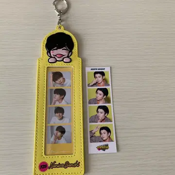 나니와단시 나가오 켄토 포토 카드 키링