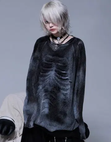 Gamchu 가무츄 보쿠노 보쿠 니트 BLACK FREE 사이즈