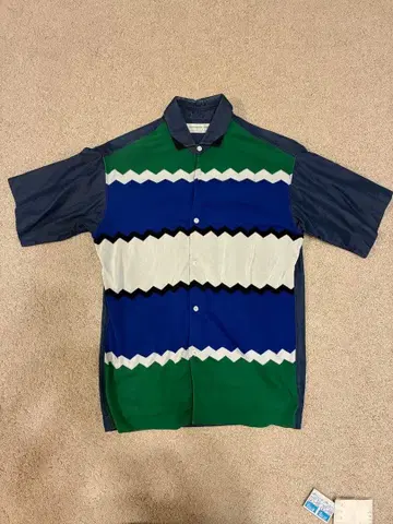 TOMORROWLAND 피케 셔츠 지그재그 무늬