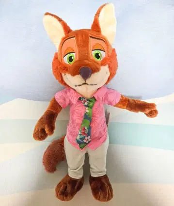 12/16 0시 판매 종료 디즈니 스토어 한정판 닉 와일드 봉제 인형