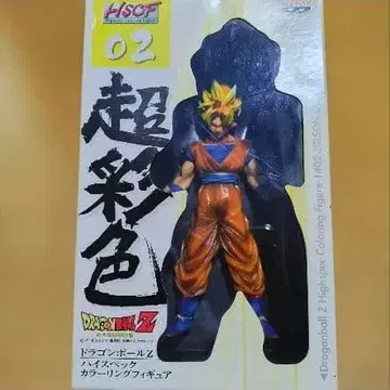 미사용 드래곤볼 Z 하이 스펙 피규어 02 슈퍼 사이어인 손오공