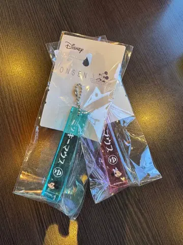 대에도 온천 이야기 디즈니 한정판 키링