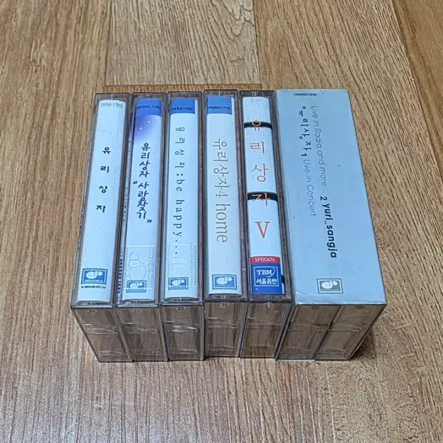 유리상자_카세트테이프(1~5집, 라이브앨범)