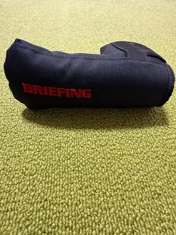 BRIEFING 퍼터용 골프헤드커버 블랙