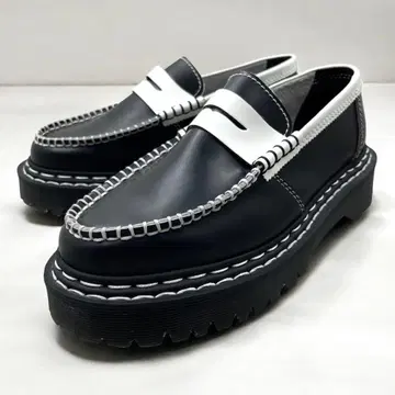 [ 컨디션 최상 ] 닥터마틴 PENTON BEX UK4 로퍼 블랙