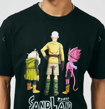 XL 사이즈 샌드랜드 T셔츠 여행 동료 토리야마 아키라 그라니프