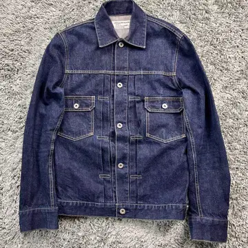 새상품급 다크 네이비 어반 리서치 2nd 타입 데님 자켓 월계수