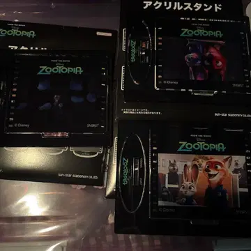 주토피아2 아크릴 스탠드 3종 세트